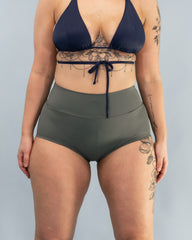 Booty Seamless Olive Green (Recycled)