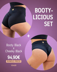 Bootylicious Set – Booty Black ♡ Cheeky Black
