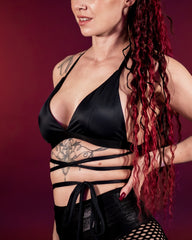 Lucina Triangle Bra Black (Recycled)