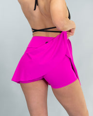 Feline Heels Skirt Hot Pink