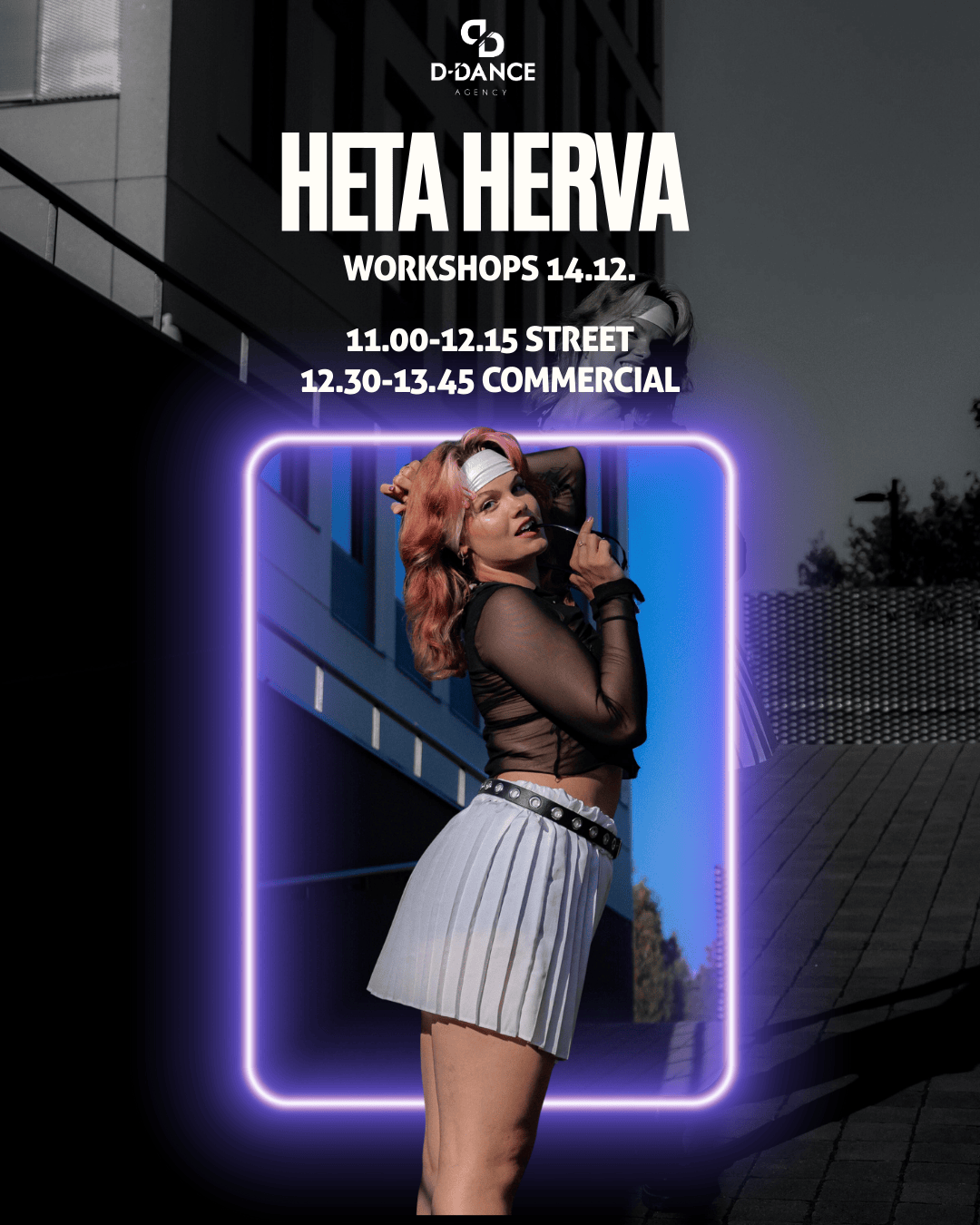Heta Herva Workshops 14.12. Street workshop Lahti, Commercial workshop Lahti.