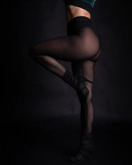 Lioness Mesh Tights Black