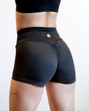 Lioness Micro Shorts Black (recycled)