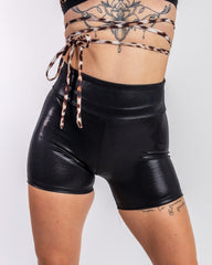 Lioness Midi Wetlook Black