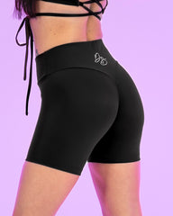 Sculpting Biker Rhinestone Black (Recycled)