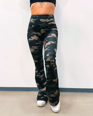 Sirena Flare Leggins Camouflage (Recycled)