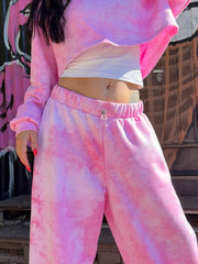DB Dance Sweats Tie-Dye Pink