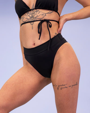 Dream Brazilian Bikini Bottom Black (Recycled)