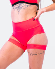 Chic Strap Neon Red