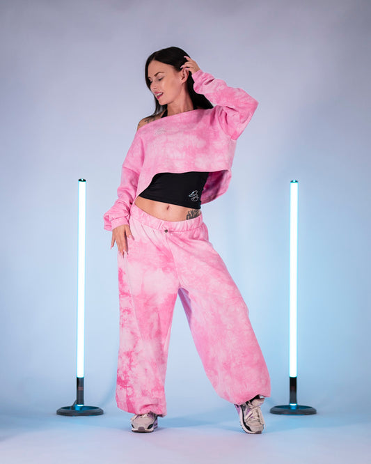 DB Dance Sweats Tie-Dye Pink