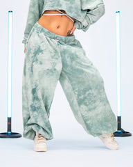 DB Dance Sweats Tie-Dye Dusty Green
