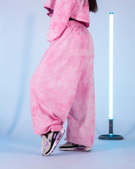 DB Dance Sweats Tie-Dye Pink