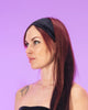 DB Hairband Smooth Velvet Black