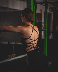 Lea Strap Top Black (2 lengths)