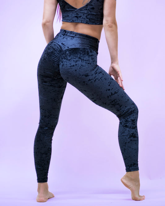 Lioness Leggings Velvet Black