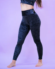 Lioness Leggins Crushed Velvet Black