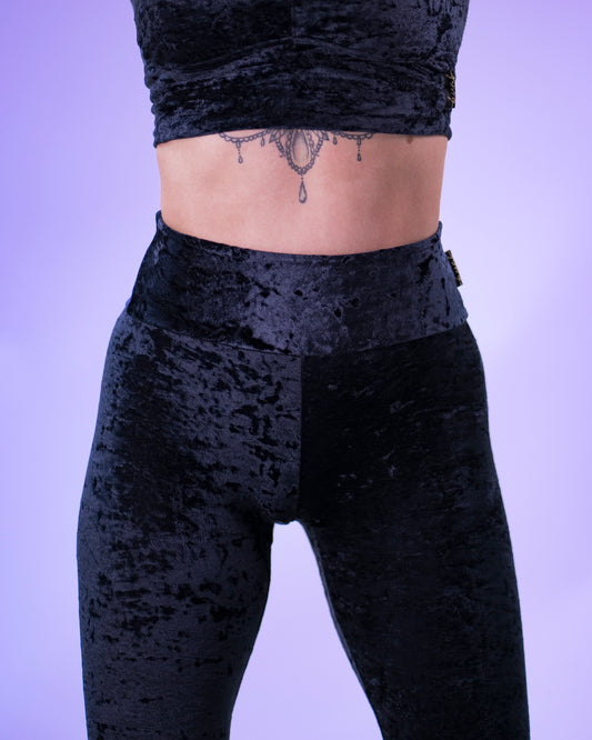 Lioness Leggings Velvet Black