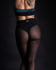 Lioness Mesh Tights Black