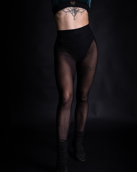 Lioness Mesh Leggins Black
