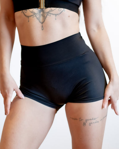 Lioness Micro Shorts Black (Last Chance)