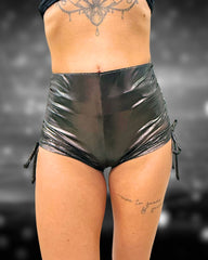 Luna Mesh Shorts Gunmetal