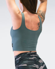 Magnolia Top Olive Green (Recycled)