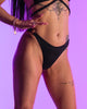 Sahara Rushed Bikini Bottom Black (Recycled)