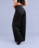 Sculpting Wide Leggins Rhinestone Black (Recycled)