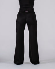 Sculpting Wide Leggins Rhinestone Black (Recycled)