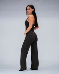 Sculpting Wide Leggins Rhinestone Storm Grey (Recycled)