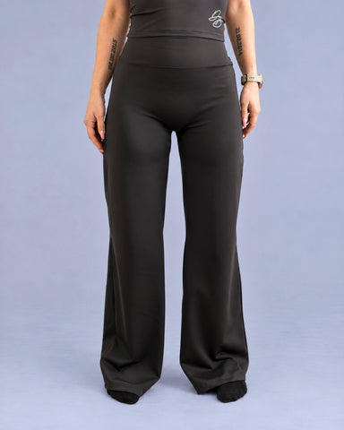 Sirena Flare Leggings Dark Grey