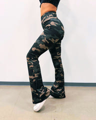Sirena Flare Leggins Camouflage (Recycled)