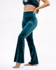 Sirena Flare Leggings Velvet Emerald Green