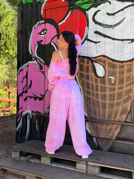 DB Dance Sweats Tie-Dye Pink