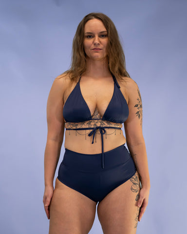 Dream Triangle Bikini Bra Navy Blue L (Last Chance)