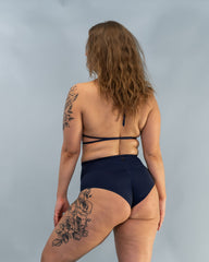 Dream Triangle Bikini Bra Navy Blue (Recycled)