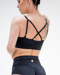 Vanessa Bra Deluxe Black S, M (Last chance)
