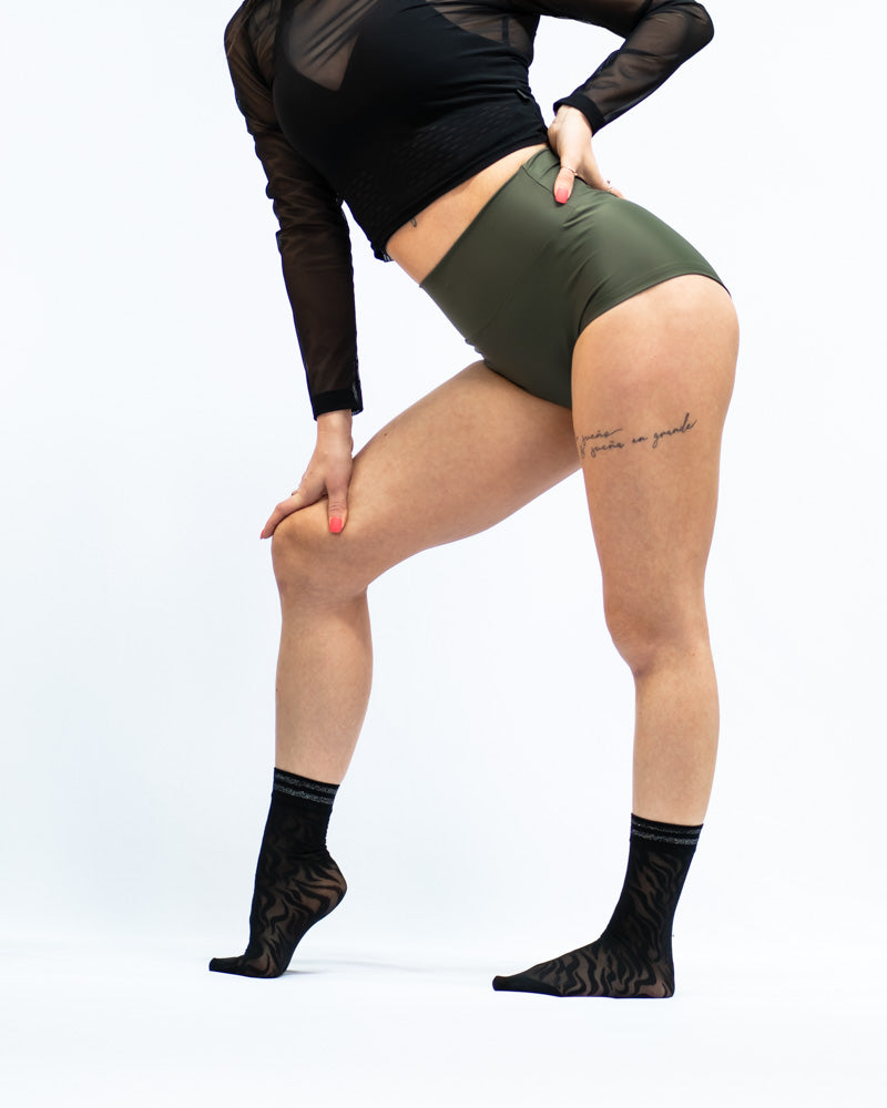 Booty Seamless Olive (Recycled)