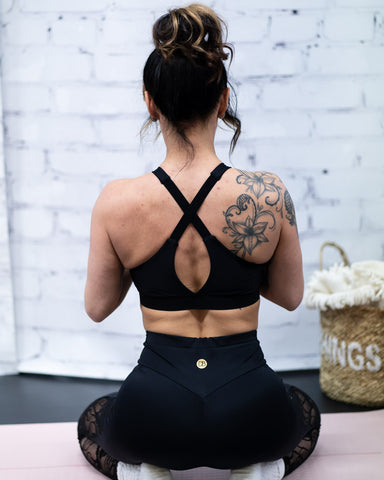 Gecko Bra Black XXS/XS (Last Chance)