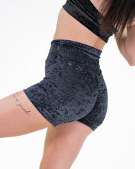 Lioness Midi Velvet Black