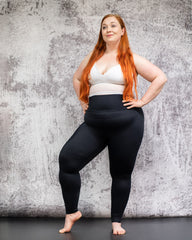 Lioness High Waist Leggings Black (Recycled)