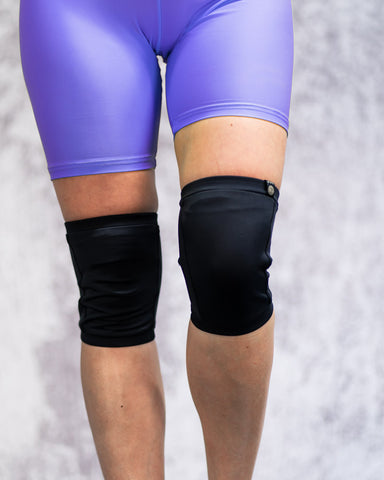 Queens Knee Pads Black (removable pad)