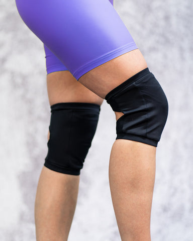 Queens Knee Pads Black (removable pad)